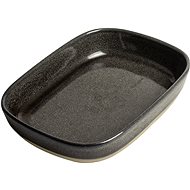 GUSTA Stoneware serving dish 16.3 × 12.3 × 3.5cm Anthracite - Small Bowl