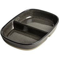 GUSTA Divided serving dish 16.3 × 12.3 × 3.5cm Anthracite - Small Bowl