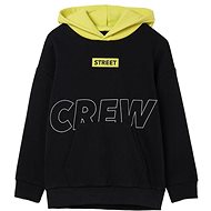 MAYORAL chlapecká mikina Street Crew černá - 152 cm - Mikina