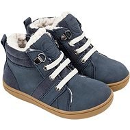 Mayoral detské topánky s umelým kožúškom modré veľkosť 23 - Detské topánočky