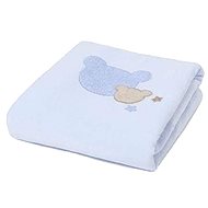 MAYORAL blanket teddy bear silhouette blue - Blanket
