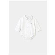 MAYORAL boys' button-up body white, blue - Bodysuit for Babies