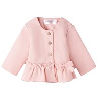 MAYORAL girls jacket with ruffles pink - Baby coat