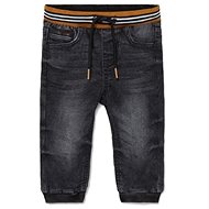 MAYORAL boys' drawstring trousers black denim - Baby trousers