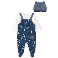 MAYORAL boys overalls with cap bear blue - Baby Clothing Set