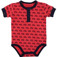 Fixoni boys tractor body red - 62 cm - Bodysuit for Babies