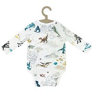 JAMIKS Body Roma I dinosaurs white - Bodysuit for Babies