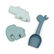 Done by Deer Deer friends sand play set - blue - Sand Tool Kit