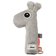 Done by Deer Rattle Raffi - grey - Baby Rattle