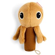 Done by Deer Rattle with mirror Jelly - mustard - Baby Rattle