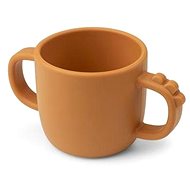 Done by Deer Peekaboo Croco mug - mustard - Children's Water Bottle