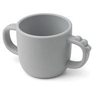 Done by Deer Peekaboo Croco mug - grey - Children's Water Bottle