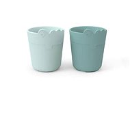 Done by Deer Kiddish Croco mini mug 2pcs - blue - Drinking Bottle