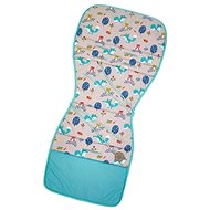 Little Angel Stroller mat Outlast mint fox - Stroller liner