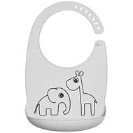 Done by Deer Silicone bib Deer friends - grey - Bib
