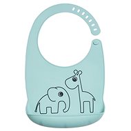 Done by Deer Silicone bib Deer friends - blue - Bib