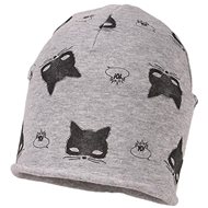 Jamiks Dívčí čepice Plamka šedá 42 cm - Children's Hat