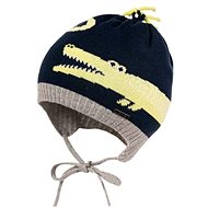 Jamiks chlapecká čepice Devan modrá/žlutá vel. 44 - Children's Hat