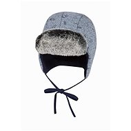 Broel dětská čepice Fox modrá - 47 cm - Children's Hat