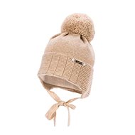 Jamiks dětská čepice Jax hnědá - 42 cm - Čepice pro miminko