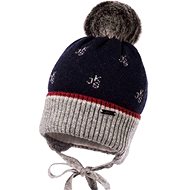 Jamiks dětská čepice Tonsi tmavě modrá - 42 cm - Children's Hat