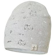 Broel dětská čepice Ingrid 1 šedá - 45 cm - Čepice pro miminko