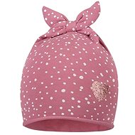 Broel dívčí čepice Axa růžová 38 cm - Čepice pro miminko