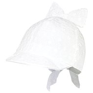 Jamiks dívčí čepice Titania bílá 52 cm - Čepice pro miminko