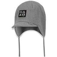 Broel chlapecká čepice Izydor šedá  - Children's Hat