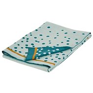 Done by Deer Knitted blanket Happy dots blue - Blanket