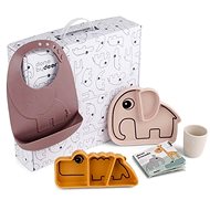 Done by Deer Gift box Stick&Stay pink mix - Children's Dining Set