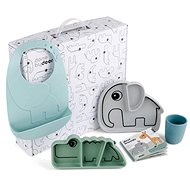 Done by Deer Gift box Stick&Stay blue mix - Children's Dining Set