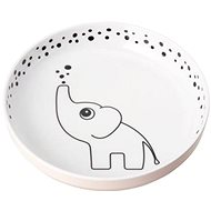 Done by Deer Plate Yummy+ Elphee - pink - Children's Bowl