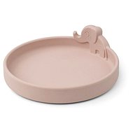 Done by Deer Peekaboo plate Elphee - pink - Children's Bowl