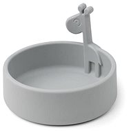 Done by Deer Peekaboo Raffi bowl - grey - Children's Bowl