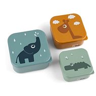 Done by Deer Snack box Deer friends 3pcs - blue mix - Children's Bowl