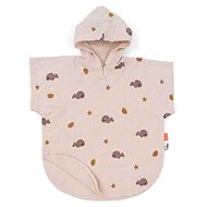 Done by Deer Beach poncho GOTS Wally - pink - Children's Bath Towel