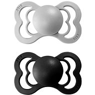 Bibs Supreme natural rubber pacifier 2 pcs Cloud / Black - size 2 (6+m. ) - Baby Pacifier