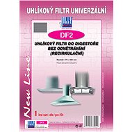Universal Carbon and Grease Filter for Hood without Vent DF2 - Cooker Hood Filter