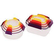 JOSEPH JOSEPH Food containers Nest Lock 1000013, rectangular, round, 8 pcs - Food Container Set