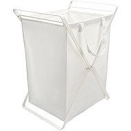 YAMAZAKI Folding laundry basket Tower, 45 l, white - Laundry Basket
