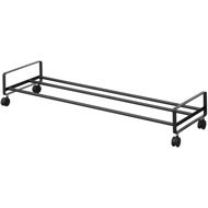 YAMAZAKI Shoe rack with wheels Tower, black - Shoe Rack