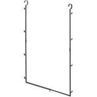 YAMAZAKI Smart Adjustable Wardrobe Rack, black - Hanging closet organiser