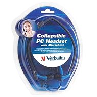 Verbatim Collapsible PC Headset - Headphones