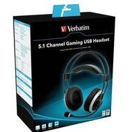 Verbatim 5.1 Gaming USB Headset - Slúchadlá