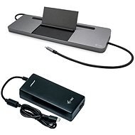 i-tec USB-C Metal Ergonomic 4K 3x Display Docking Station + Power Delivery 85W + i-tec Universal Charger 112W - Docking Station