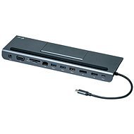 I-TEC USB-C Metal Low Profile 4K Triple Display Docking Station, Power delivery 85 W - Dokkoló állomás