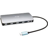I-TEC USB-C Metal Nano 3x Display Docking Station + Power Delivery 100W - Dokkoló állomás
