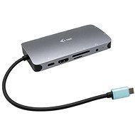 I-TEC USB-C Metal Nano Dock HDMI/VGA with LAN + Power Delivery 100W - Port Replicator