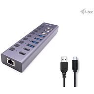 i-tec USB 3.0 to USB-C Charging HUB 9port LAN + Power Adapter 60W - USB Hub